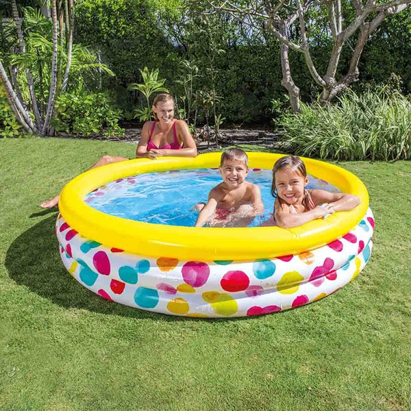 Intex Cool Dots Pool kinderzwembad 114 x 25 cm