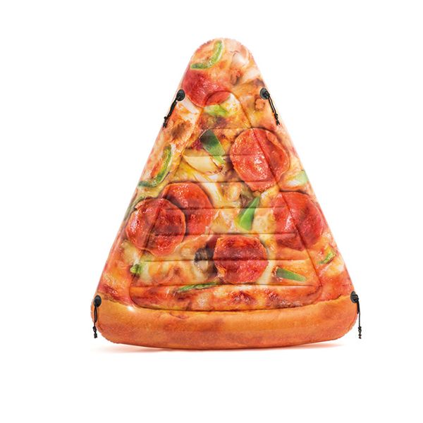 Opblaasbaar pizza luchtbed