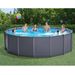 Intex Graphite Panel Pool 478 x 124 cm incl. accessoires