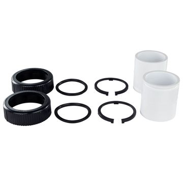 Koppelingen (2 stuks) met O-Ring voor alle Pentair Superflo P-SFL zwembadpomp (naar 50mm)
