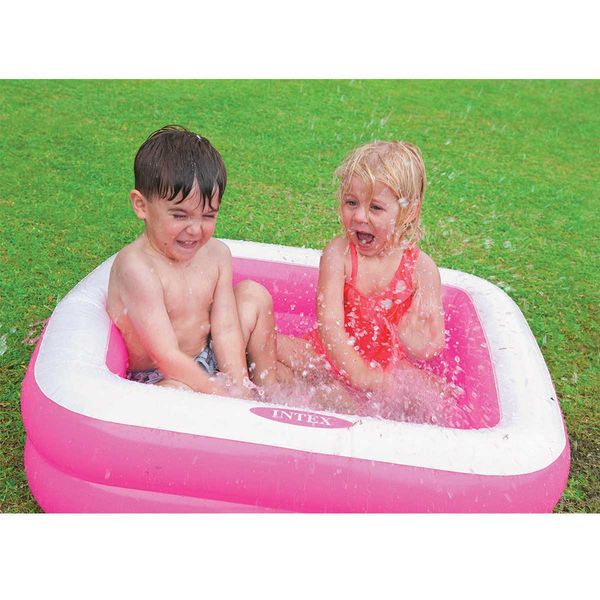 Intex Play Box baby zwembad roze