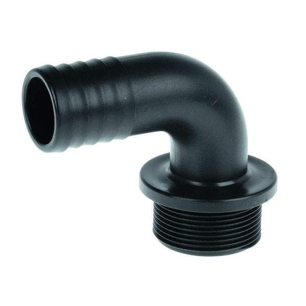 Haakse slangpilaar 3/4" buitendraad x 19mm