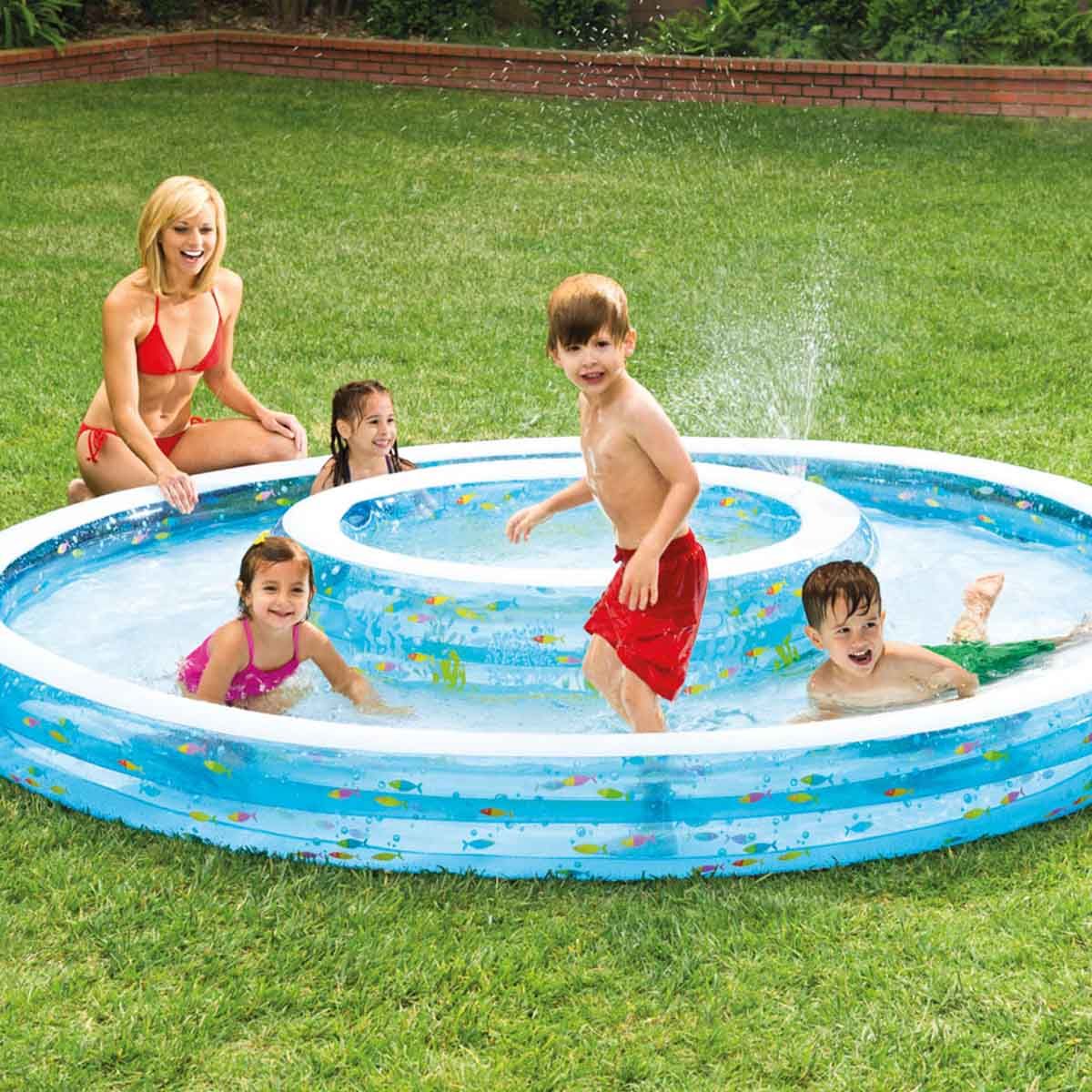 Intex Wishing Well Pool kinderzwembad 310 x 188 x 130 cm