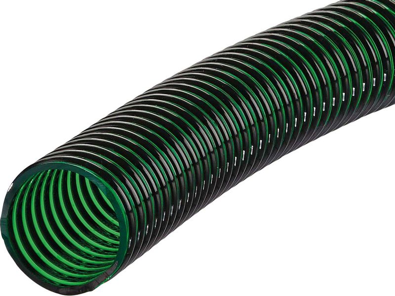 Spiraalslang Groen 1,5" 25m