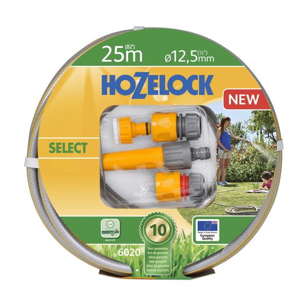Hozelock Select 25 meter (Ø 12,5 mm) tuinslang met koppelingen