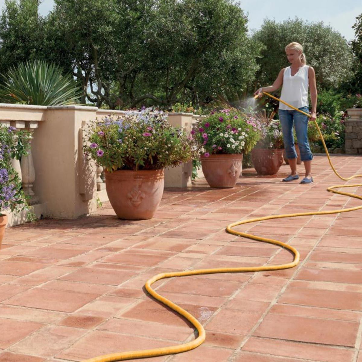 Hozelock Superhoze 15 meter (Ø 12,5 mm) flexibele tuinslang met koppelingen