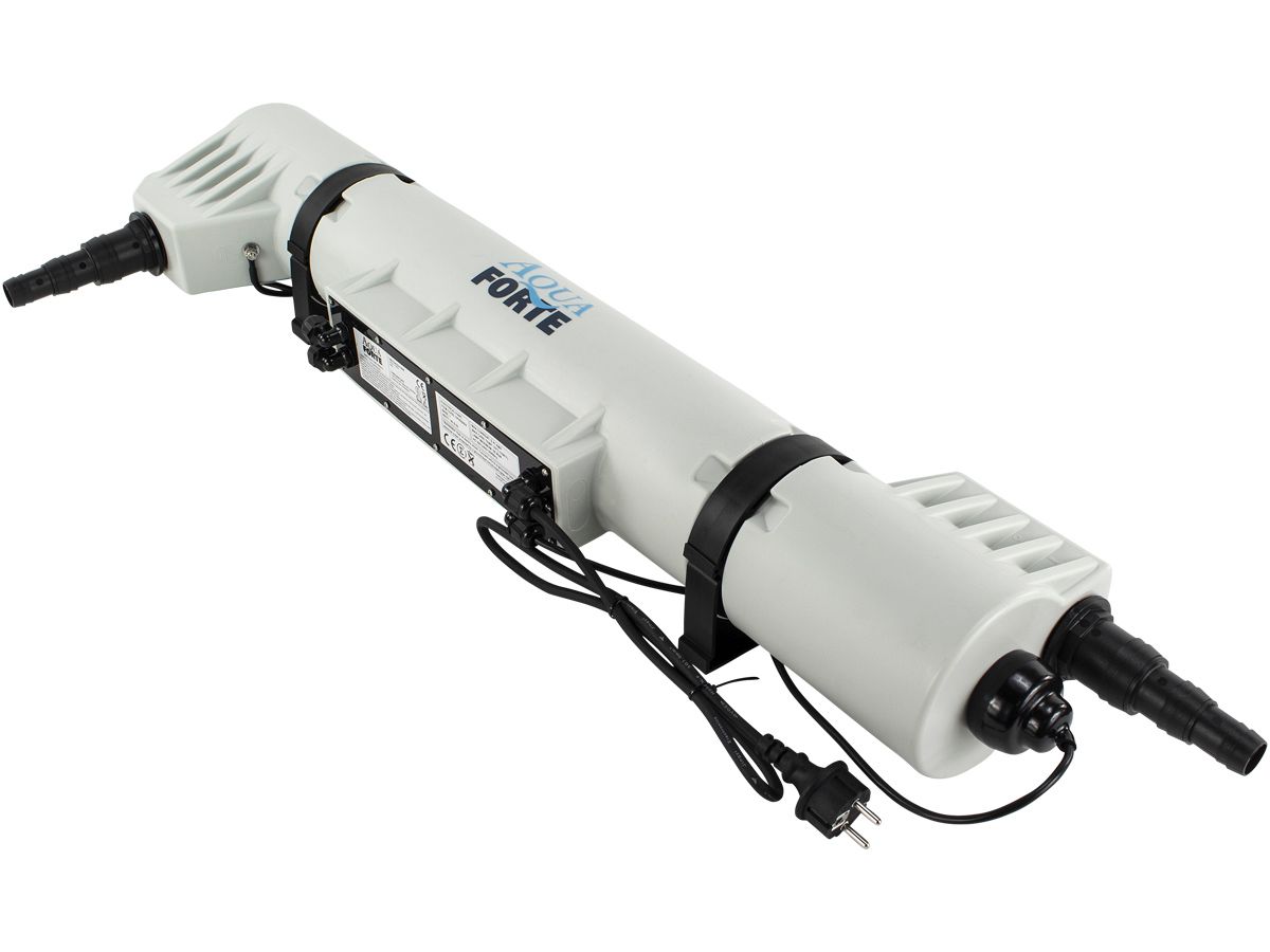 Aquaforte UV-C Pure TL 30 watt zijaanzicht.