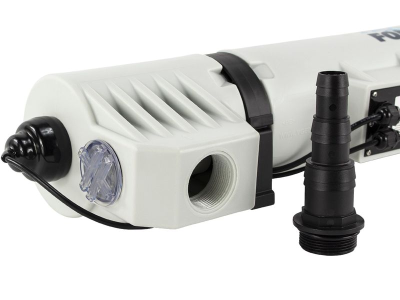 Aquaforte UV-C Pure TL 30 watt aansluiting.