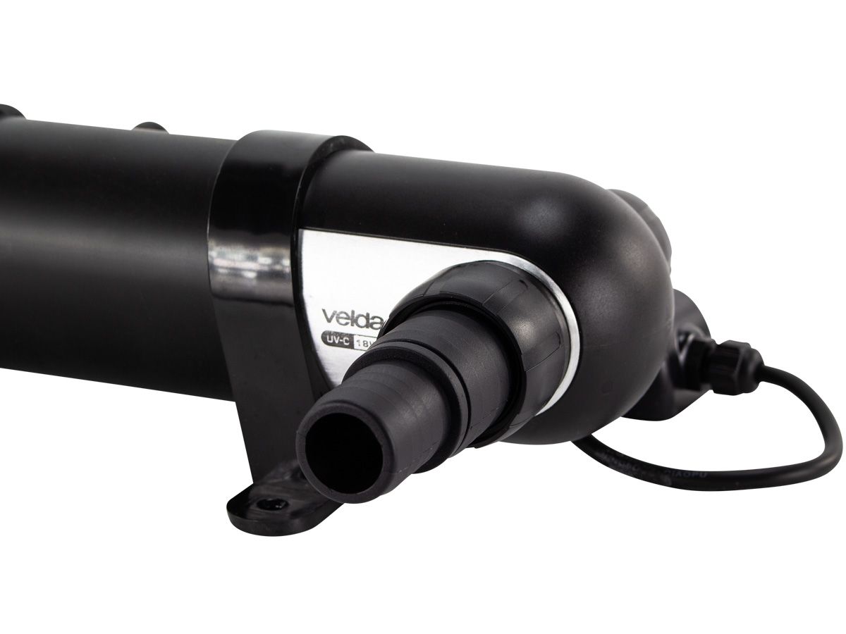 Velda Clear Line 18 watt UV-C aansluiting.