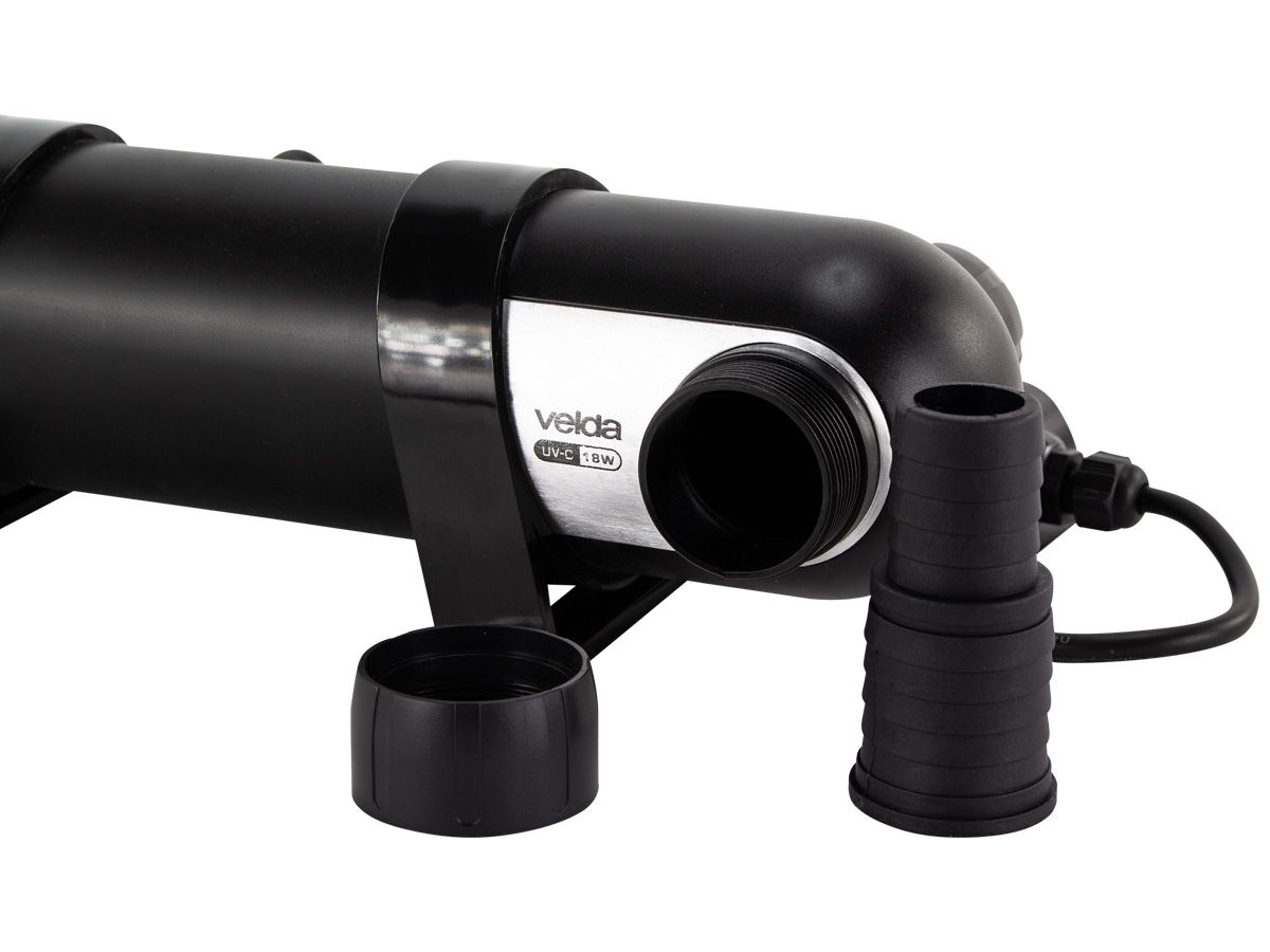 Velda Clear Line 18 watt UV-C aansluiting.
