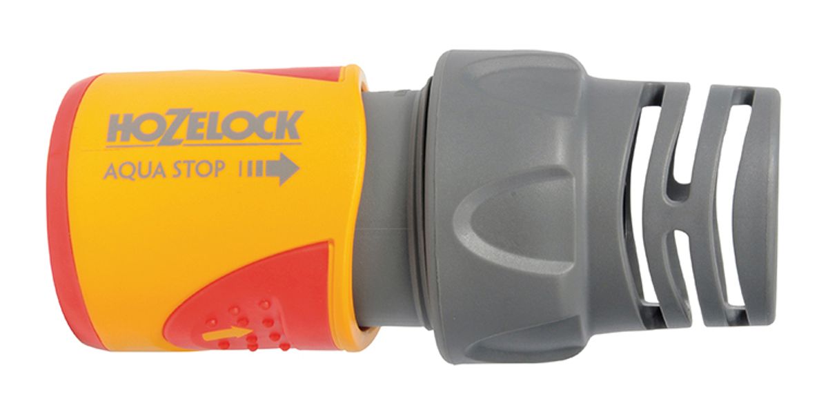 SHozelock Slangstuk Plus met waterstop Ø 15 mm en 19 mm