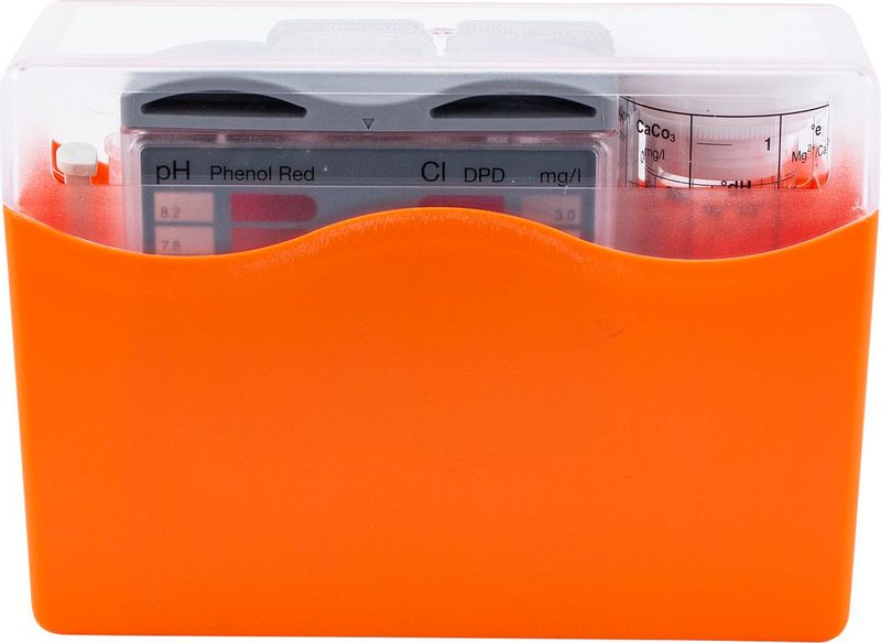 Lovibond Multi Pooltester inclusief tabletten (Chloor, pH, Alkaliteit, Stabilisatie, Calciumhardheid)