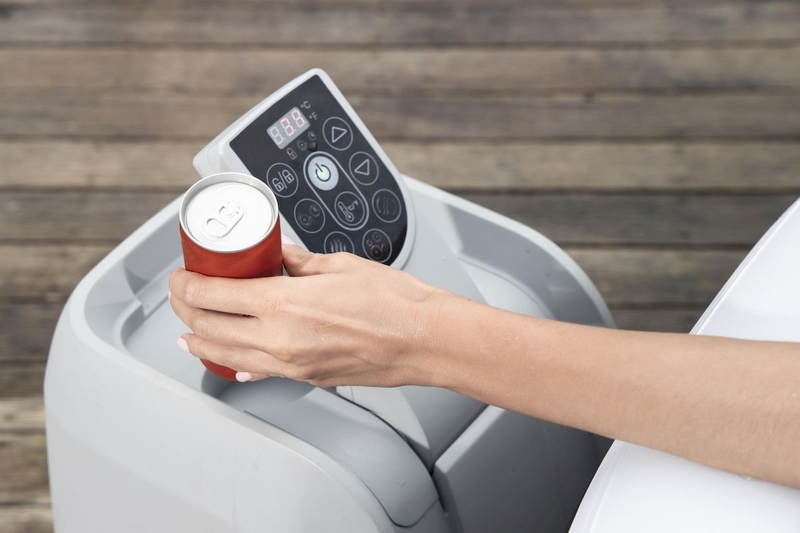 Lay-Z Spa Miami Airjet opblaasbare spa - 4 persoons - met bekerhouder