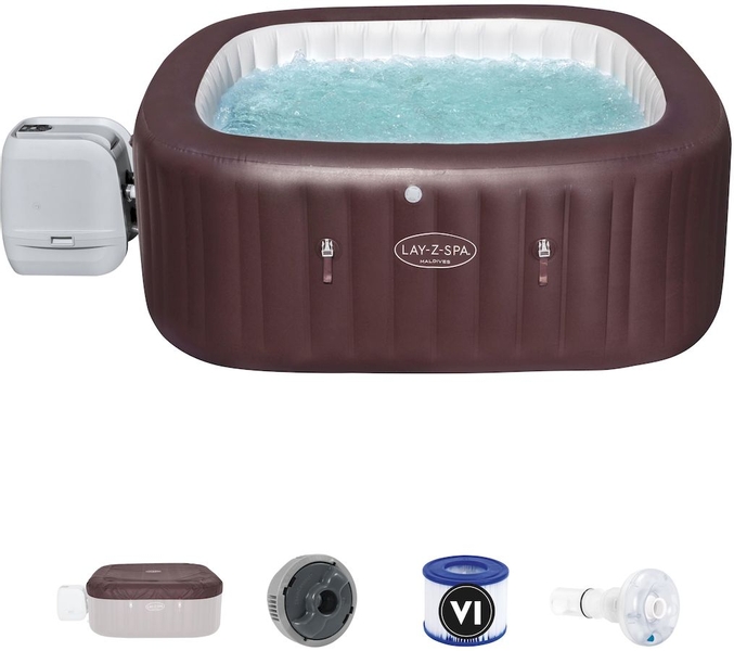 Lay-Z Spa Maldives Hydrojet Pro opblaasbare spa - 7 persoons - met accessoires
