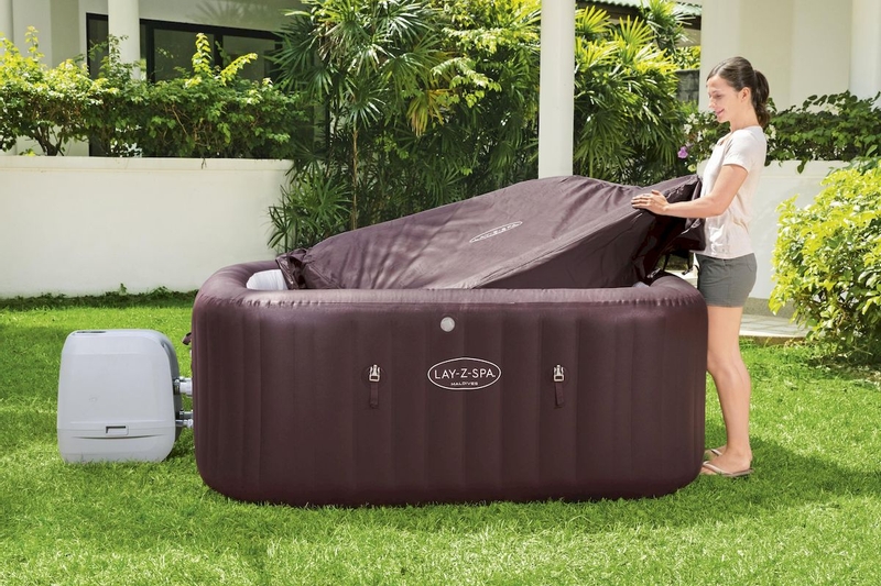 Lay-Z Spa Maldives Hydrojet Pro opblaasbare spa - 7 persoons - met afdekhoes