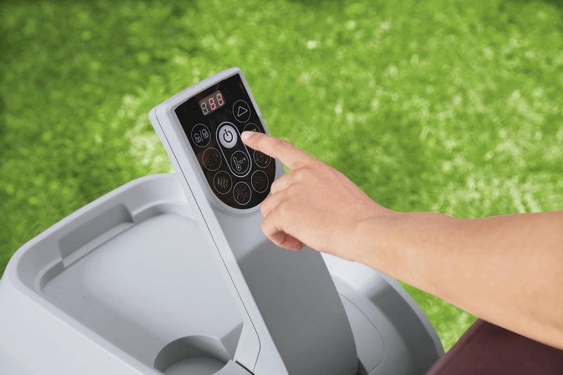 Lay-Z Spa Maldives Hydrojet Pro opblaasbare spa - 7 persoons - bedieningspaneel