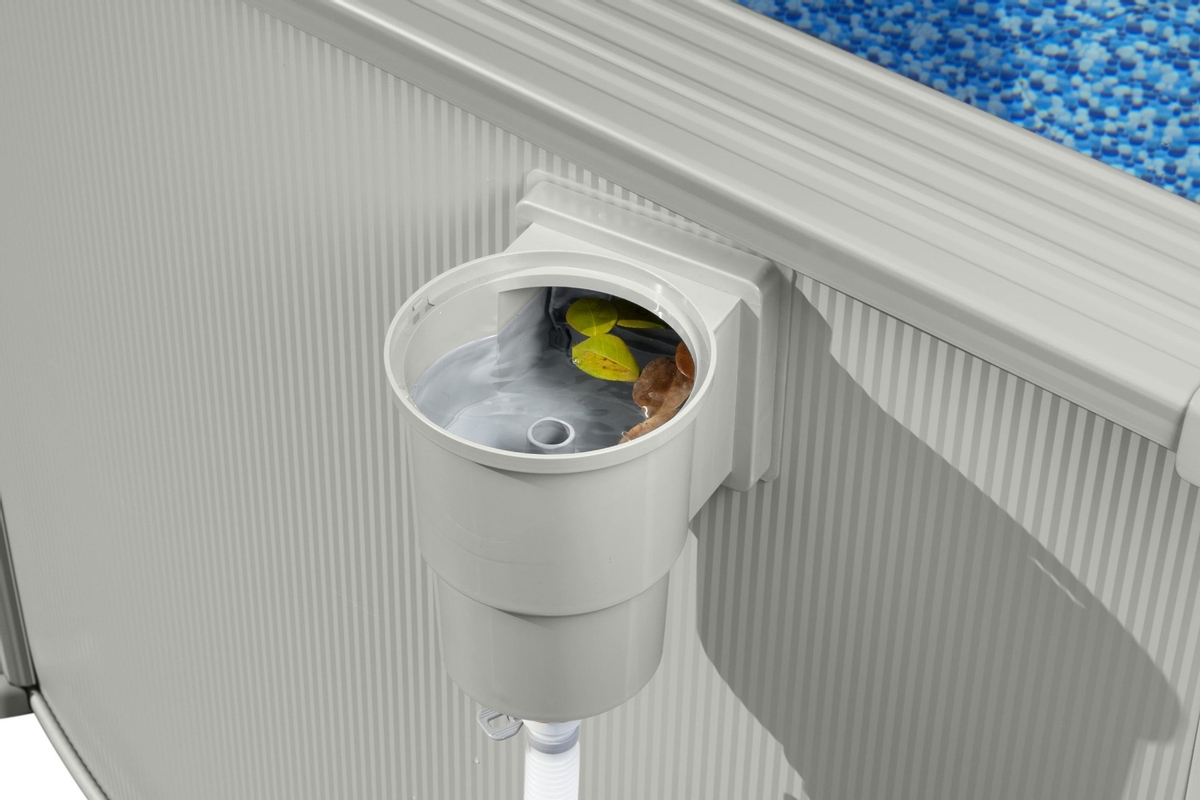 Bestway Hydrium Alderney metalen zwembad Ø300 x 120 cm - skimmer