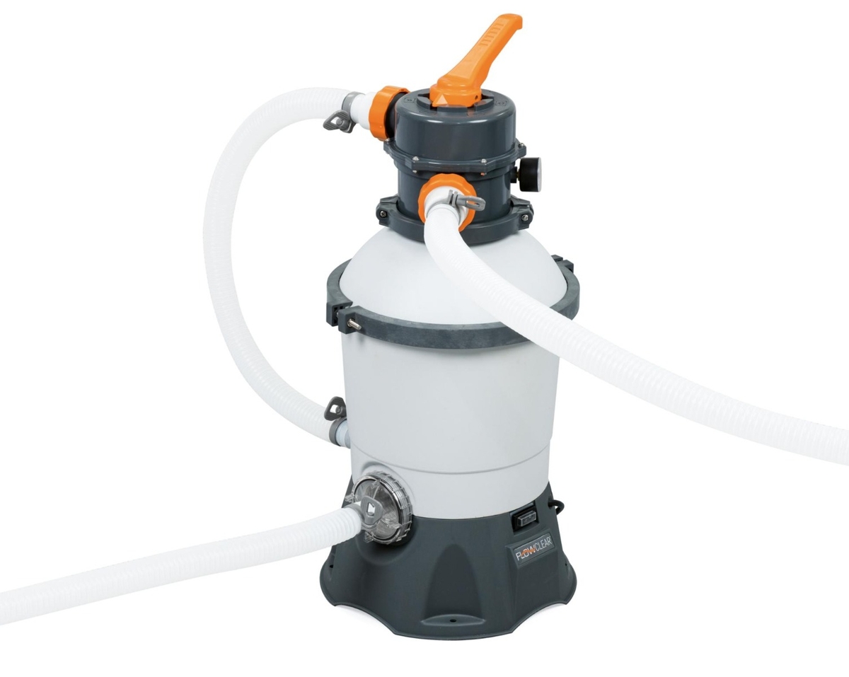 Bestway Hydrium Alderney metalen zwembad Ø300 x 120 cm - Zandfilterpomp