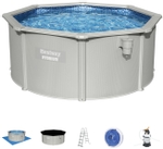 Bestway Hydrium Alderney metalen zwembad Ø300 x 120 cm
