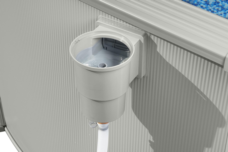 Bestway Hydrium Alderney metalen zwembad Ø300 x 120 cm - skimmer