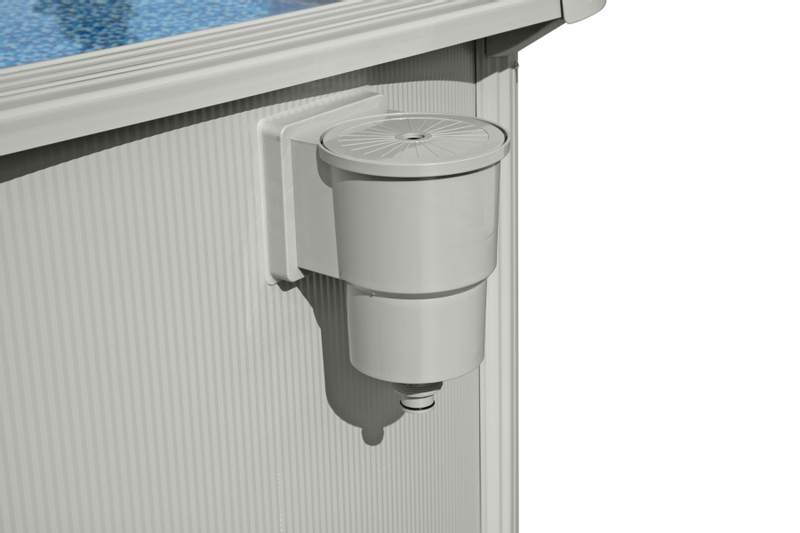 Bestway Hydrium Alderney metalen zwembad Ø300 x 120 cm - skimmer