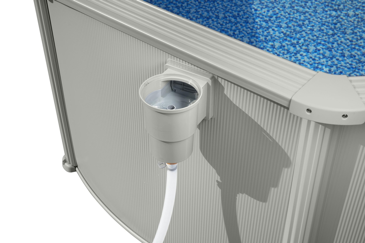 Bestway Hydrium Alderney metalen zwembad Ø460 x 120 cm - skimmer
