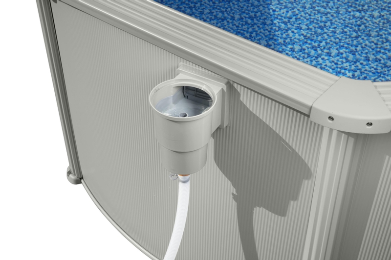 Bestway Hydrium Alderney metalen zwembad Ø460 x 120 cm - skimmer