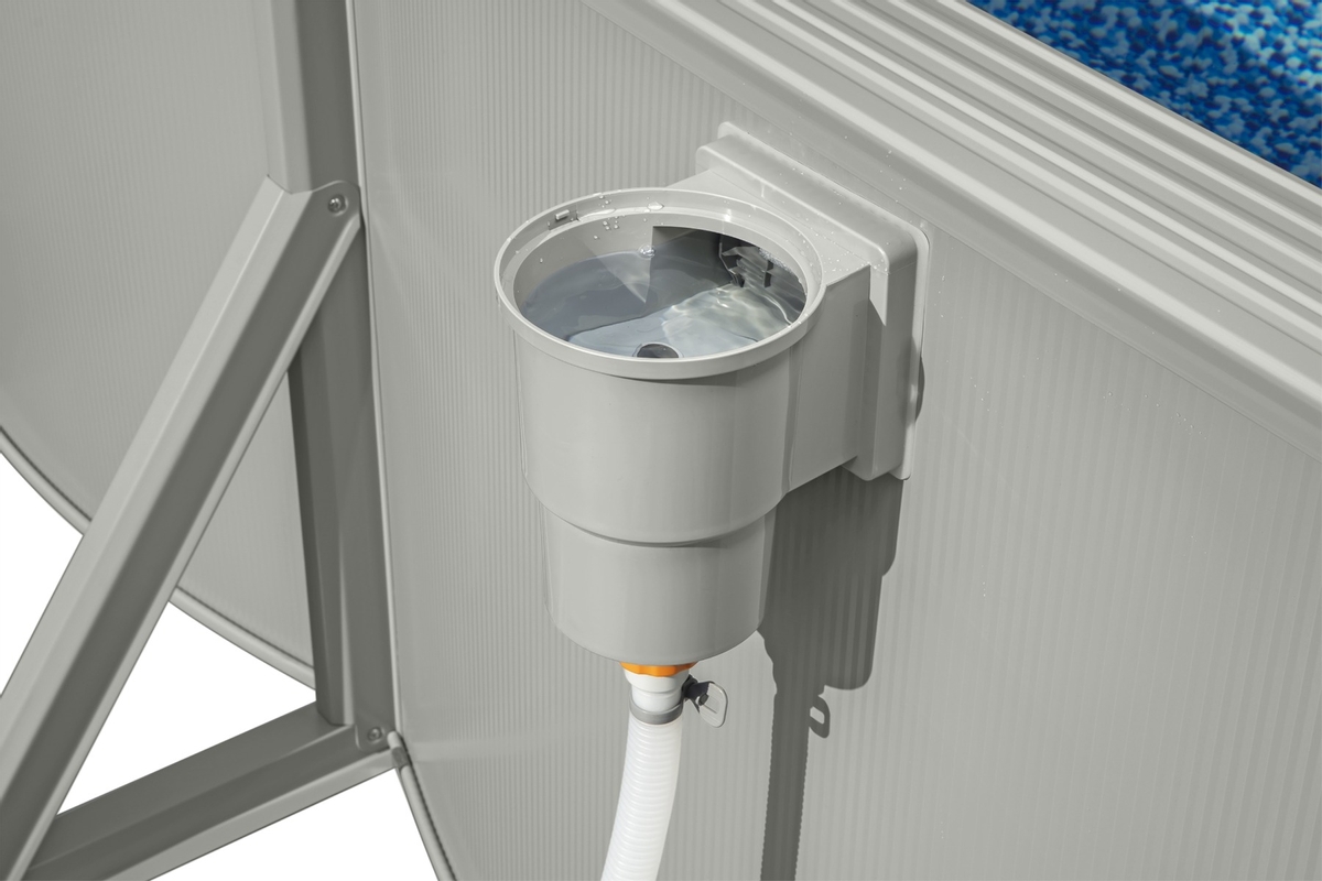 Bestway Hydrium Jersey metalen zwembad 500 x 360 x 120cm - skimmer