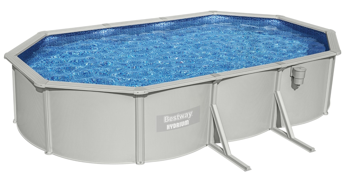 Bestway Hydrium Jersey metalen zwembad 610 x 360 x 120cm