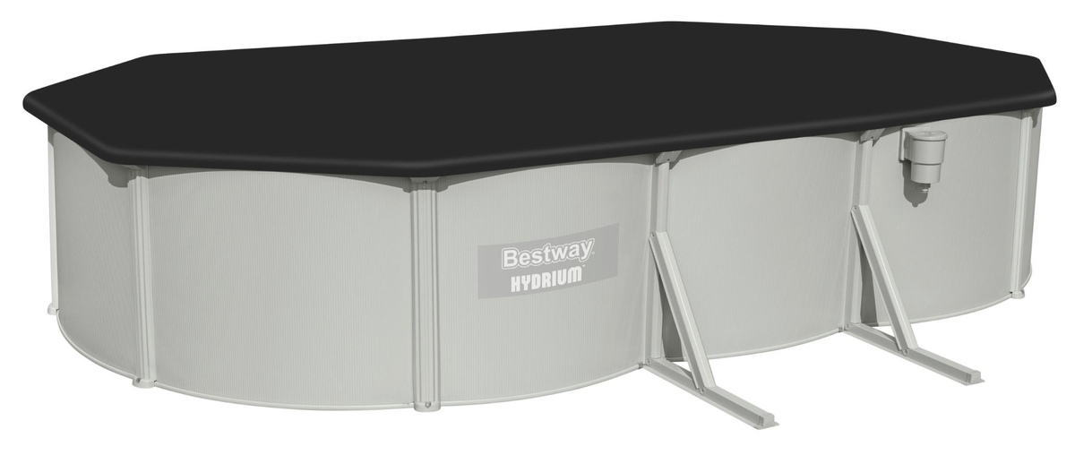 Bestway Hydrium Jersey metalen zwembad 610 x 360 x 120cm - afdekzeil