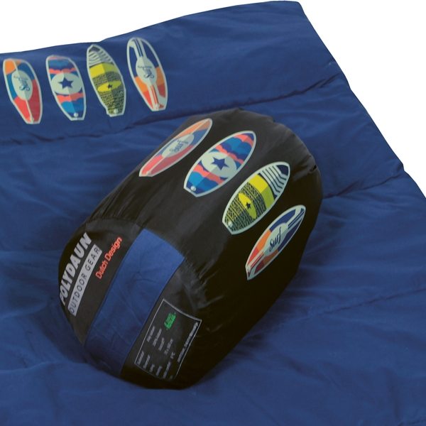 Polydaun Beach House Junior Kinderslaapzak - Surfbord