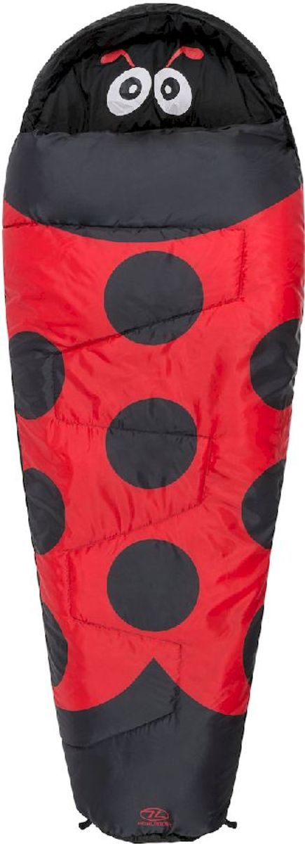 Highlander Creature Kinderslaapzak - Lieveheersbeestje voorkant
