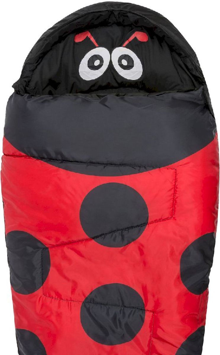 Highlander Creature Kinderslaapzak - Lieveheersbeestje voorkant dichtbij