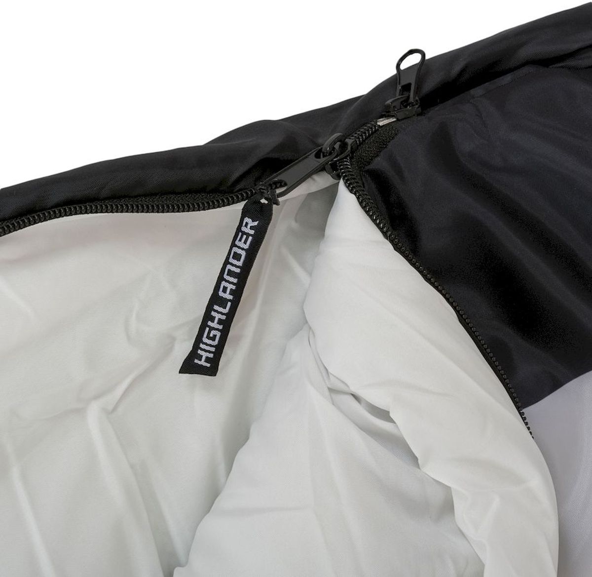 Highlander Creature Kinderslaapzak - Panda details rits 