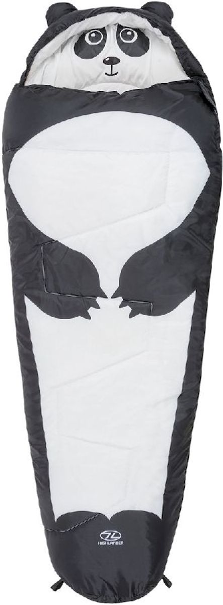 Highlander Creature Kinderslaapzak - Panda voorkant