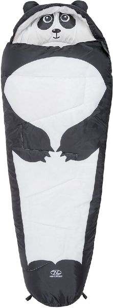 Highlander Creature Kinderslaapzak - Panda voorkant