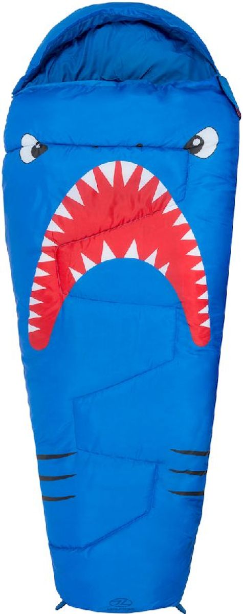 Highlander Creature Kinderslaapzak - Haai voorkant