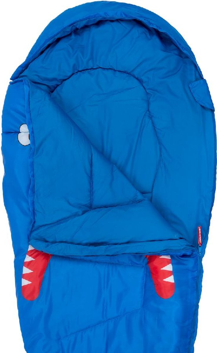 Highlander Creature Kinderslaapzak - Haai open