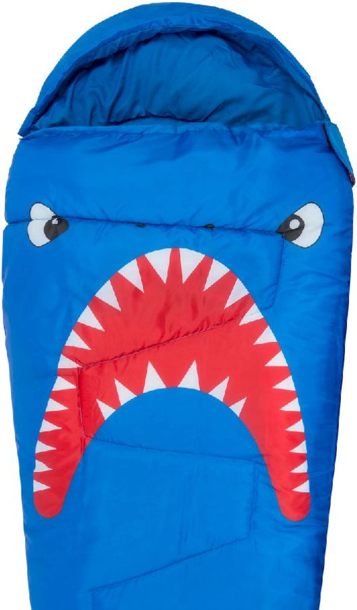 Highlander Creature Kinderslaapzak - Haai voorkant dichtbij