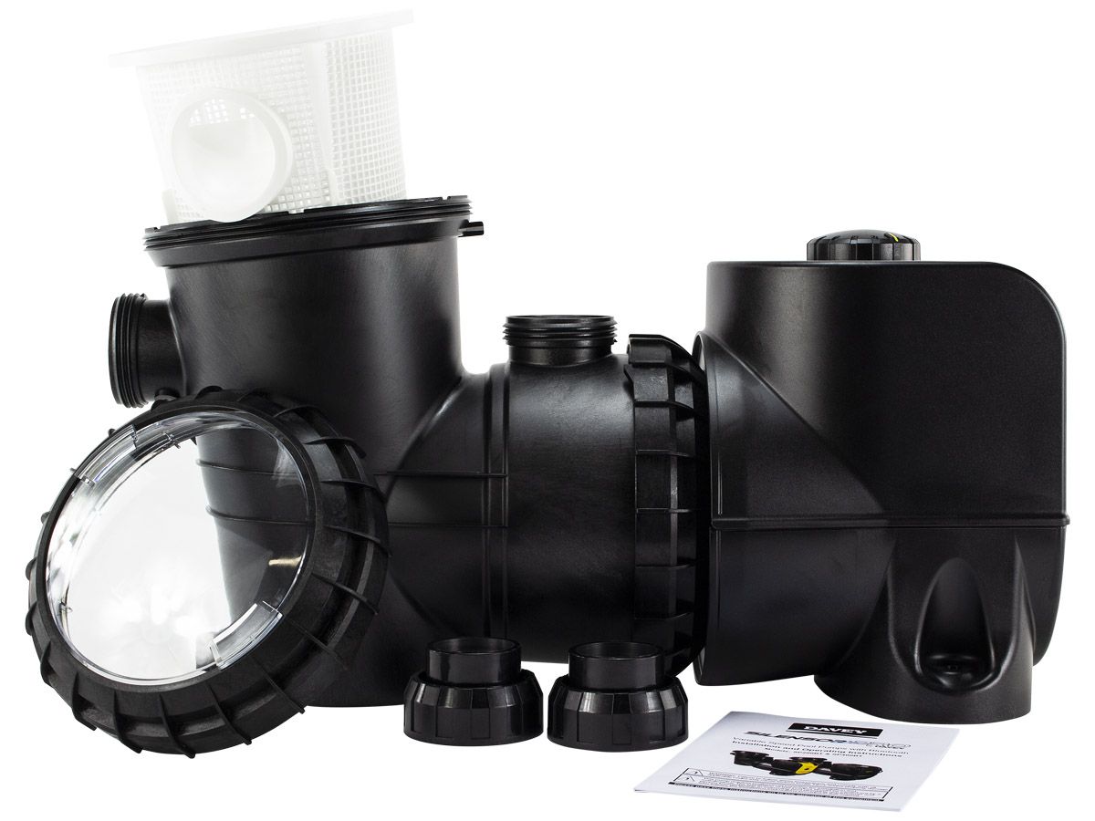 Davey Silensor Pro VSD200 variabele zwembadpomp onderdelen.