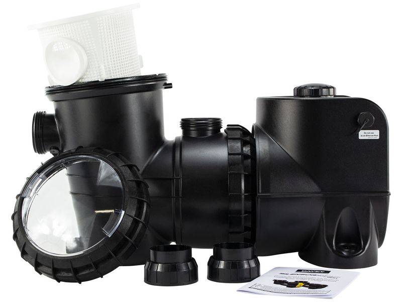 Davey Silensor Pro VSD400 variabele zwembadpomp onderdelen.