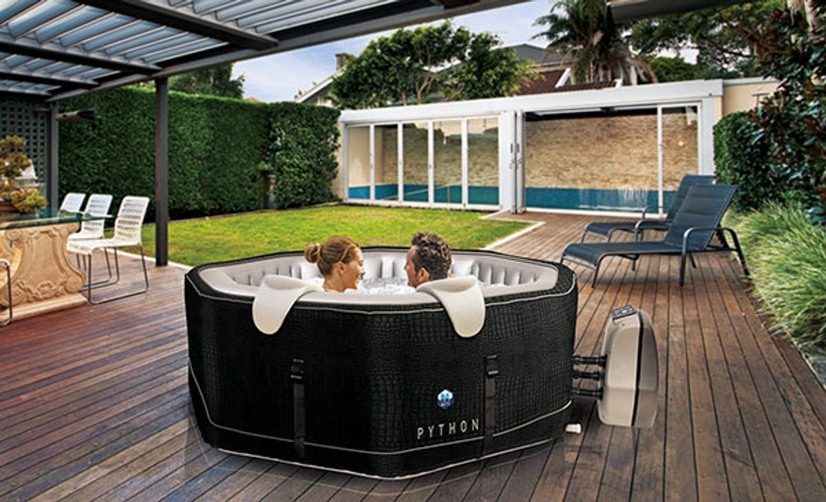 NetSpa Python opblaasbare jacuzzi (5 persoons) 