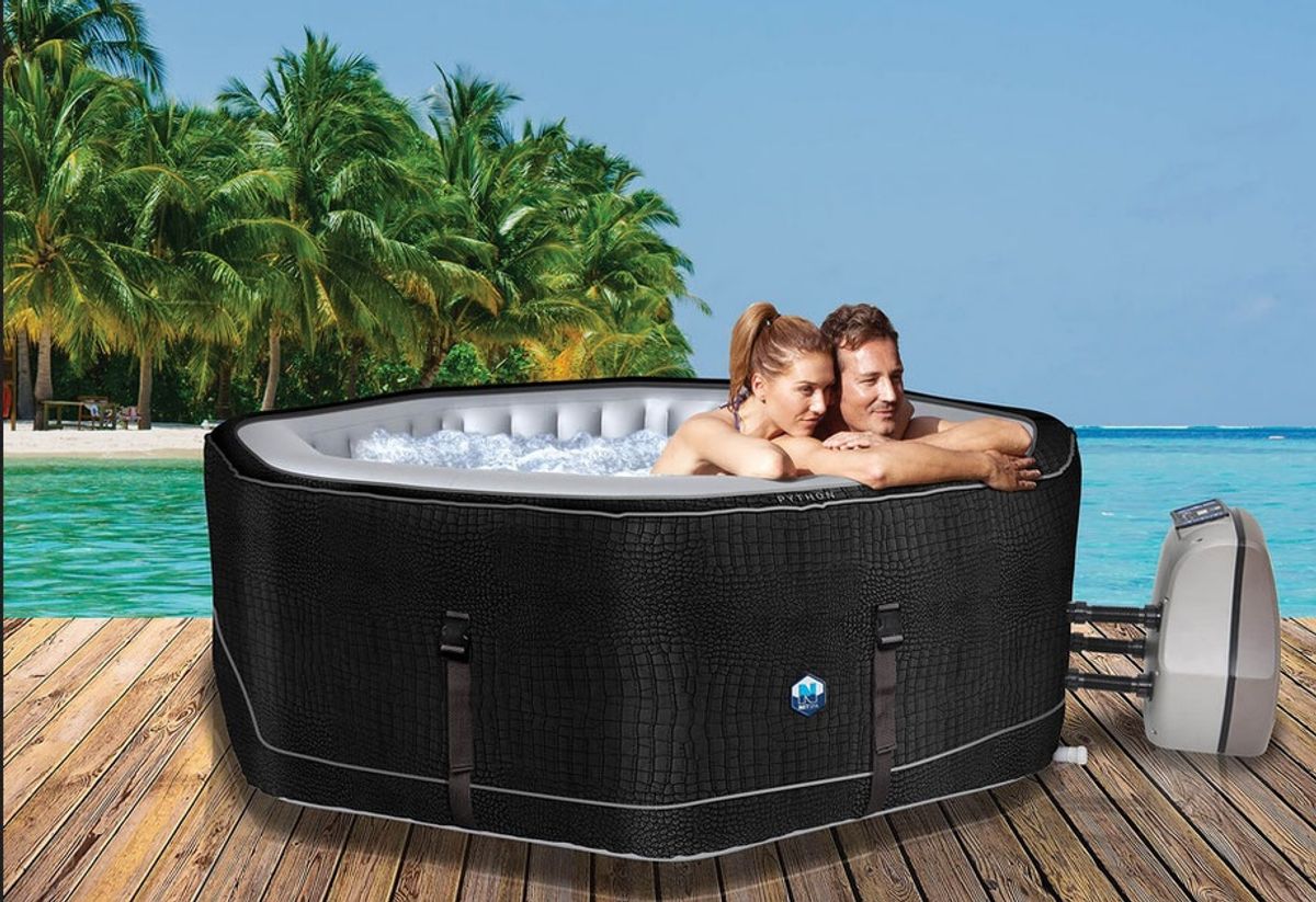 NetSpa Python opblaasbare jacuzzi (5 persoons) 