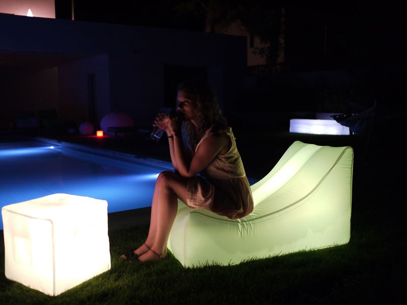 Nap Loon Air loungestoel - Wit