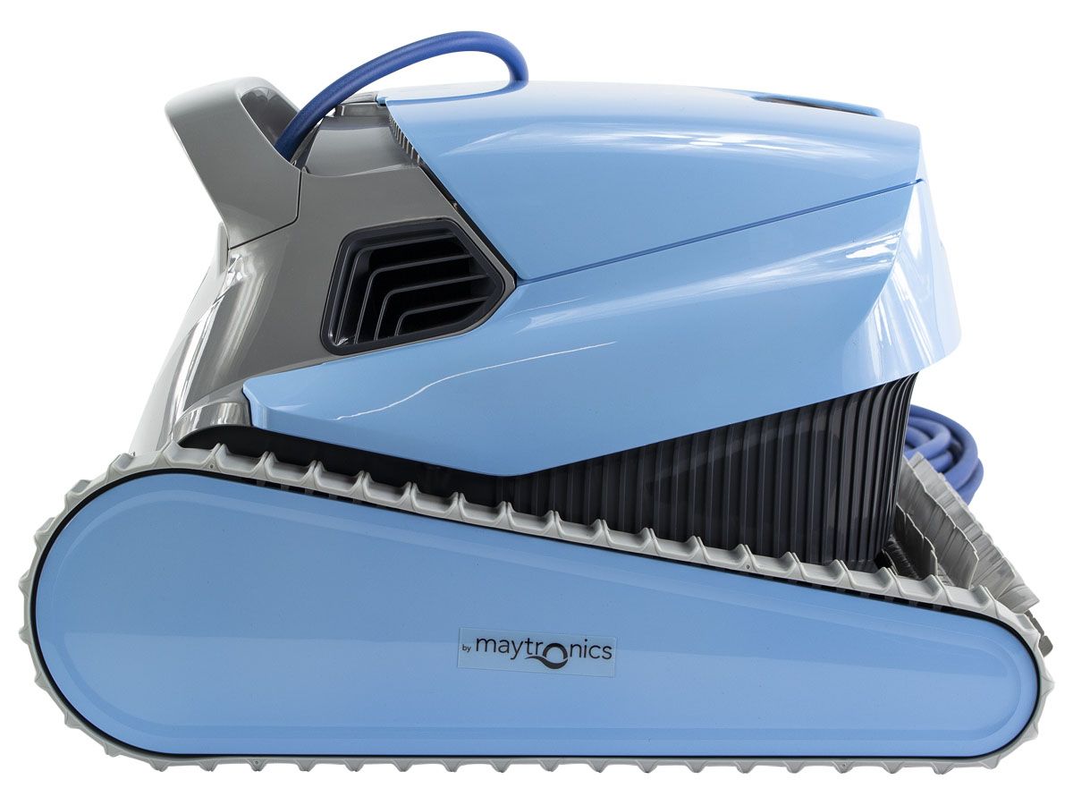 Dolphin Zenit Z1B zwembadrobot zijaanzicht.