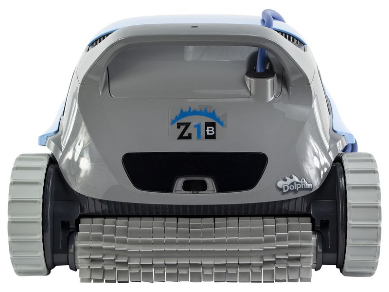 Dolphin Zenit Z1B zwembadrobot vooraanzicht.