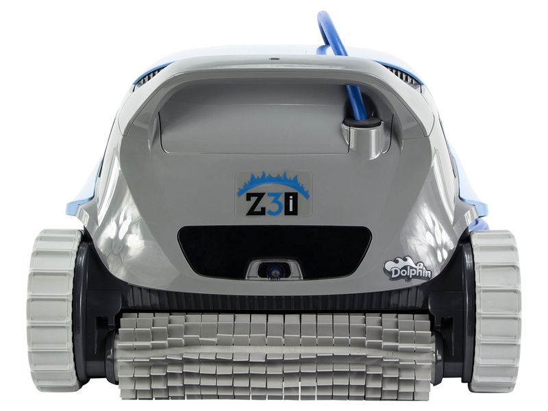 Dolphin Zenit Z3i zwembadrobot vooraanzicht.