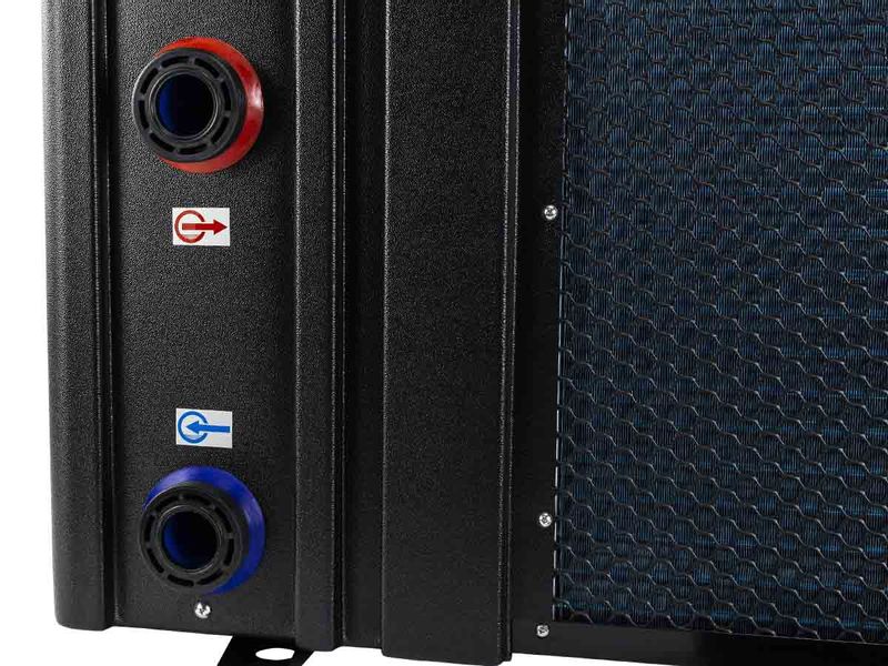 Poolstyle Step Inverter 6,5kW zwembad warmtepomp aansluiting.