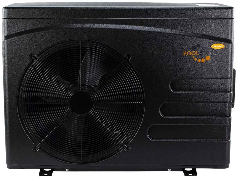 Poolstyle Step Inverter 9,2kW warmtepomp vooraanzicht.