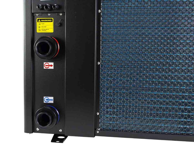 PPG Inverter Plus IPH 70 (27,8kW) zwembad warmtepomp aansluiting.